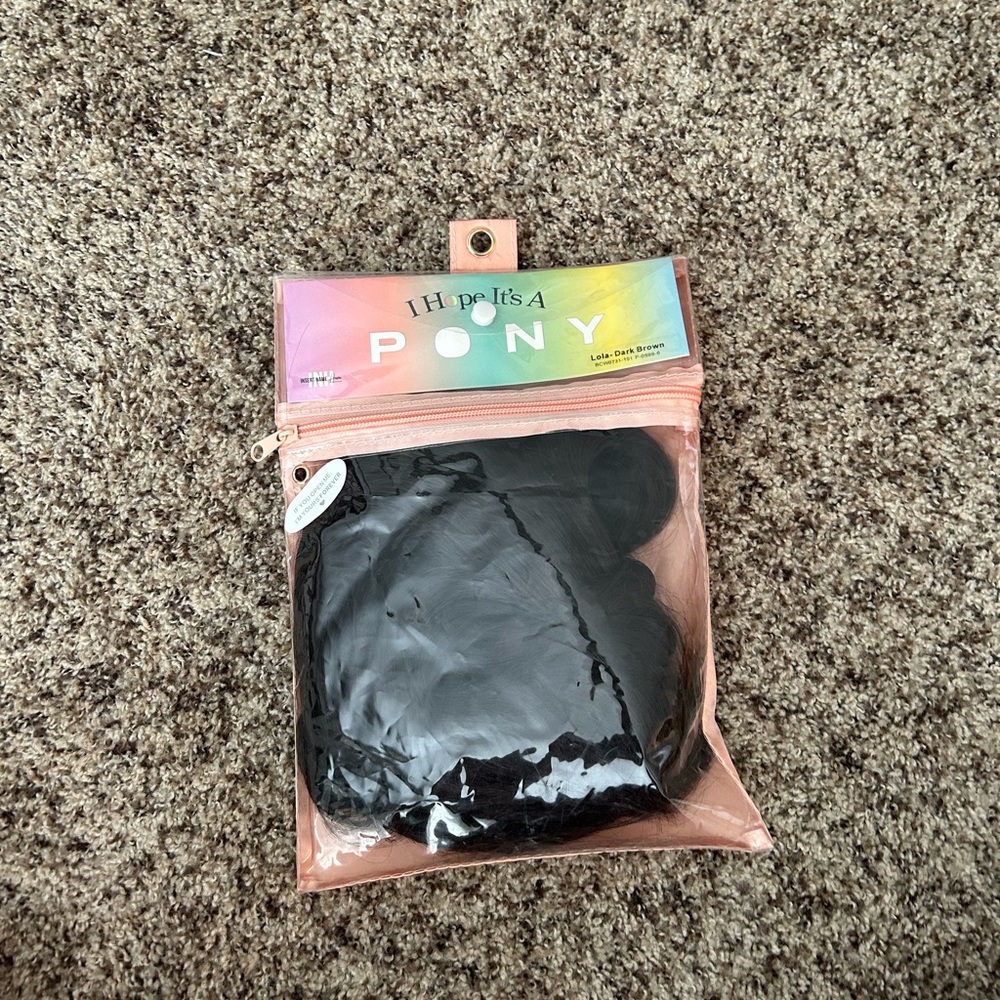 INH Ponytail Extension- Lola in Dark Brown